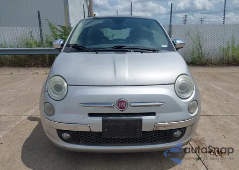 2012 Fiat 500 Lounge from USA, damaged, VIN 3C3CFFCR8CT106314